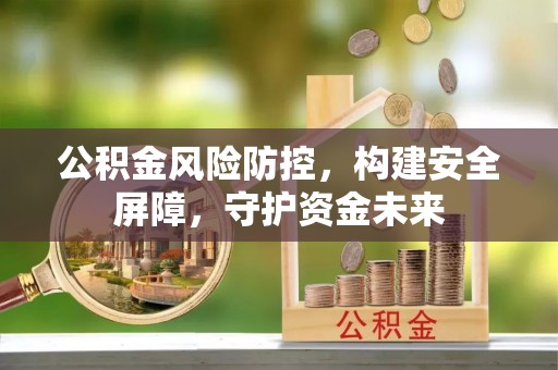 大姚公积金风险防控，构建安全屏障，守护资金未来