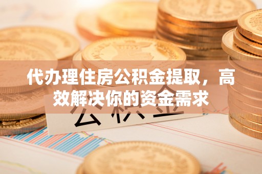 大姚代办理住房公积金提取，高效解决你的资金需求