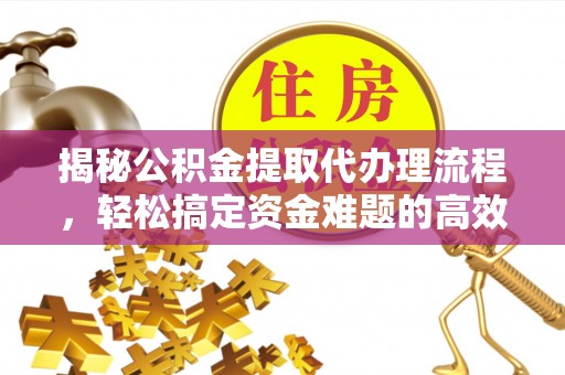 大姚揭秘公积金提取代办理流程，轻松搞定资金难题的高效方法