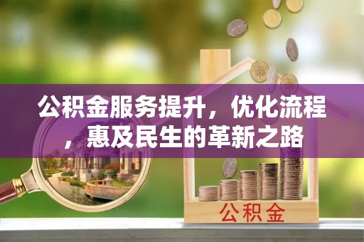 大姚公积金服务提升，优化流程，惠及民生的革新之路