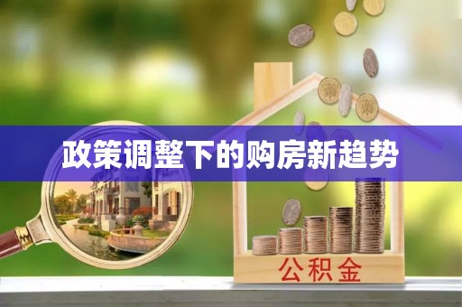 大姚政策调整下的购房新趋势