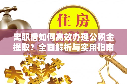 大姚离职后如何高效办理公积金提取？全面解析与实用指南