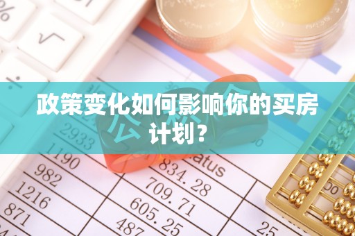 大姚政策变化如何影响你的买房计划？