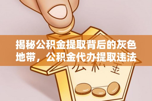 大姚揭秘公积金提取背后的灰色地带，公积金代办提取违法不？