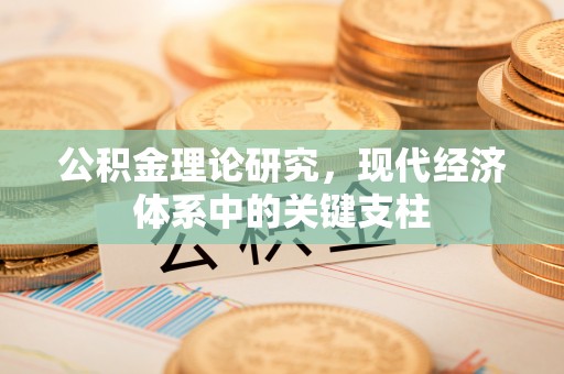 大姚公积金理论研究，现代经济体系中的关键支柱