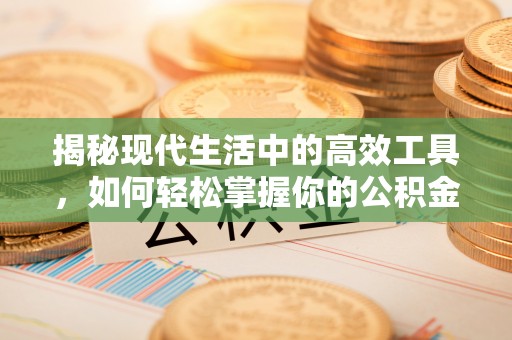 大姚揭秘现代生活中的高效工具，如何轻松掌握你的公积金查询方式