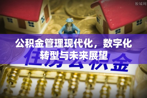 大姚公积金管理现代化，数字化转型与未来展望