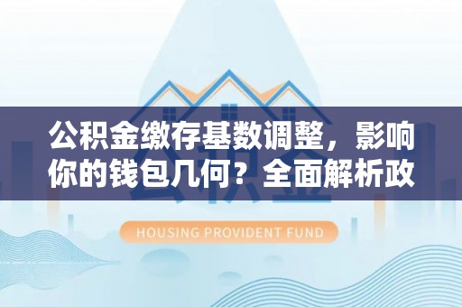 大姚公积金缴存基数调整，影响你的钱包几何？全面解析政策与实际收益