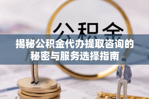 大姚揭秘公积金代办提取咨询的秘密与服务选择指南