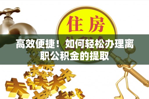 大姚高效便捷！如何轻松办理离职公积金的提取