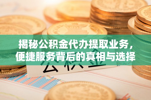 大姚揭秘公积金代办提取业务，便捷服务背后的真相与选择