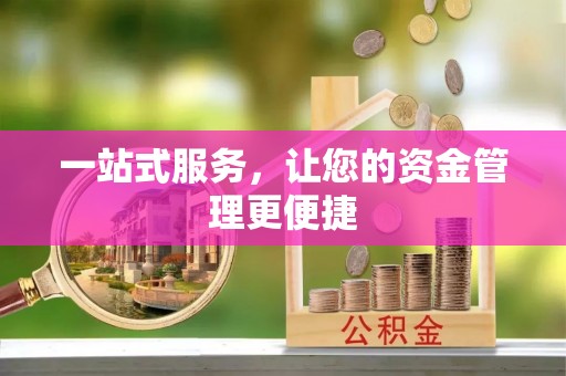 大姚一站式服务，让您的资金管理更便捷