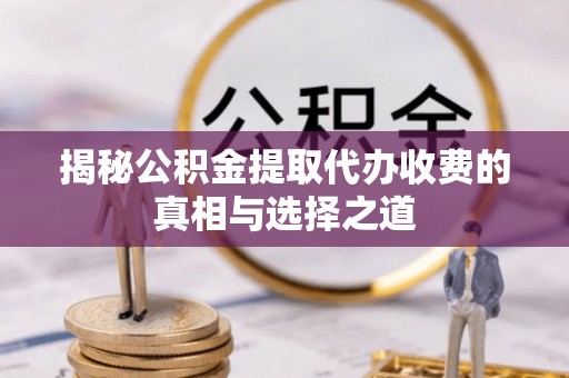 大姚揭秘公积金提取代办收费的真相与选择之道