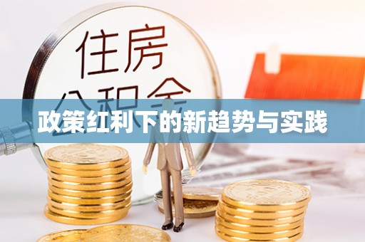 大姚政策红利下的新趋势与实践