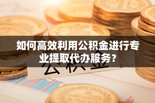 大姚如何高效利用公积金进行专业提取代办服务？