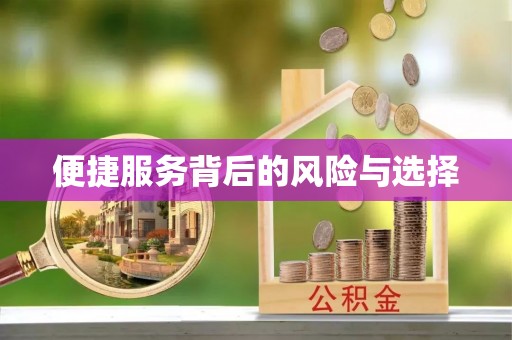 大姚便捷服务背后的风险与选择