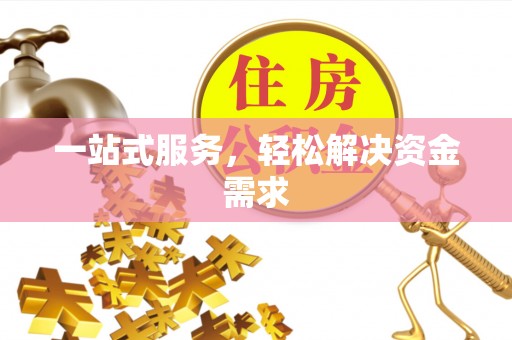 大姚一站式服务，轻松解决资金需求